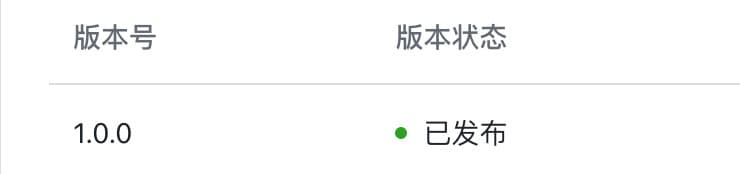 飞书版本列表中版本状态为已发布